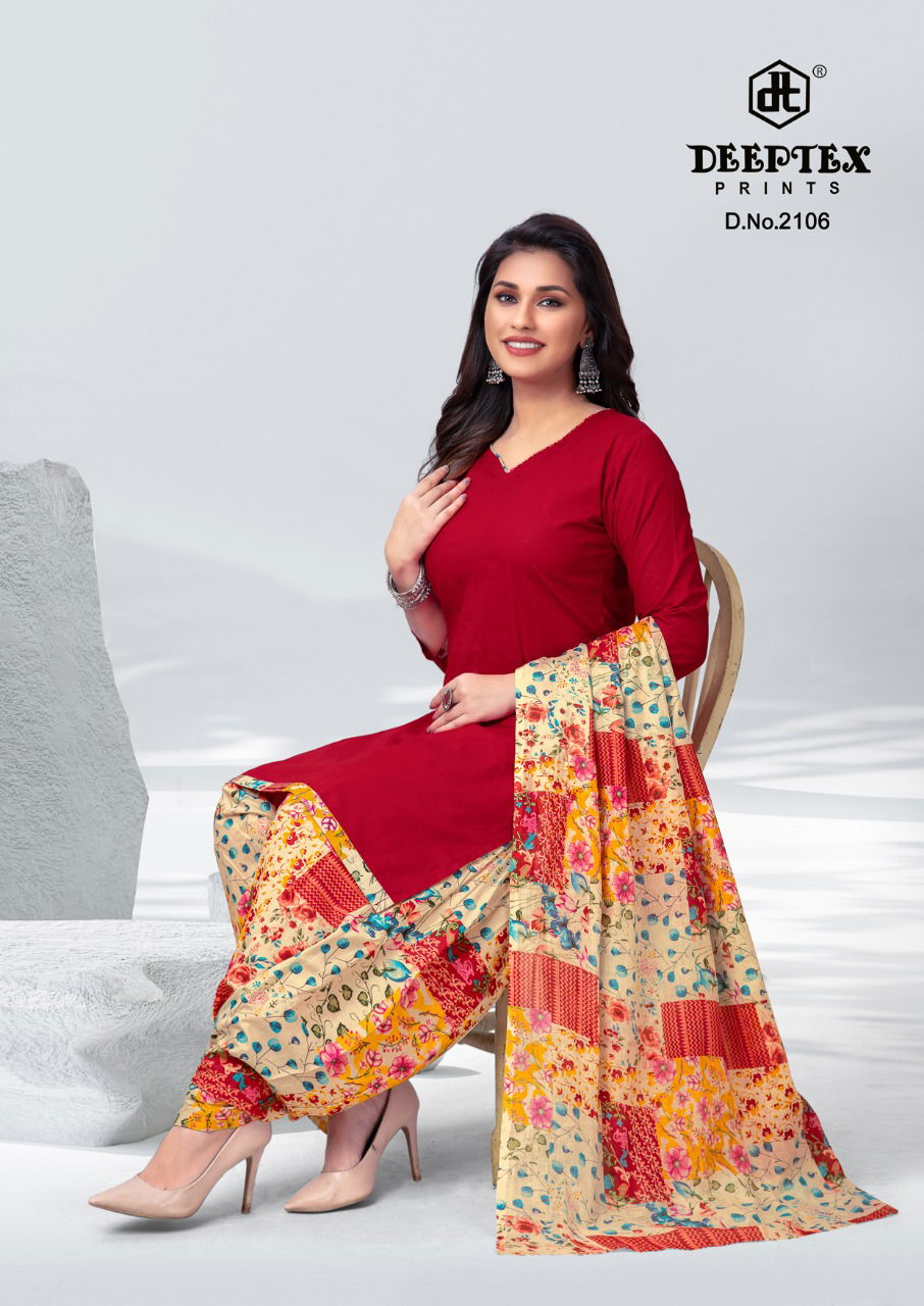 Deeptex Pichkari Vol 21 Regular Wear Wholesale Printed Cotton Dress Material
